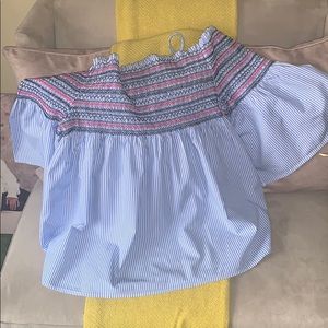 Women’s Plus size off the shoulder peplum